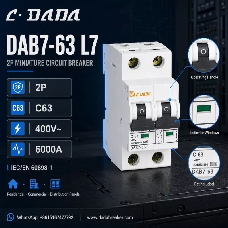 ДАБ7-63 Л7 2П МЦБ - чиста, компактна заштита за разводне плоче