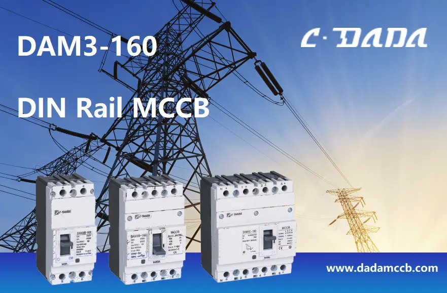 DIN Rail Moulded Case Circuit Breaker